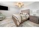Bedroom with large bed, and neutral decor at 8750 Midnight Pass Rd # 501, Sarasota, FL 34242