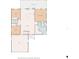 Detailed floorplan of the home showcasing layout and dimensions, including bedrooms and kitchen at 15780 Wilson Rd, Sarasota, FL 34240