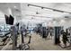 Spacious gym with modern equipment, including treadmills, weight machines, and free weights at 17648 Northwood Pl, Lakewood Ranch, FL 34202