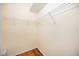 Walk-in closet features ample shelving for organization at 1801 Highland Rd, Osprey, FL 34229