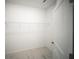 Walk-in closet with rod and shelf, ready for storage solutions at 18039 Cherished Loop, Bradenton, FL 34211