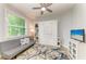 The home features a versatile guest bedroom, that can easily be transformed into an office at 220 39Th Ne St, Bradenton, FL 34208