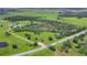 Aerial view showing the greenery around the property, plus a public road at 39700 State Road 70 E, Myakka City, FL 34251