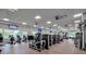 Bright gym with state-of-the-art equipment and large windows with views at 550 Dove Pointe, Osprey, FL 34229