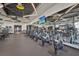 Well-equipped fitness center with rows of modern stationary bikes, offering residents a convenient workout space at 8705 Winter Breeze Way, Sarasota, FL 34241