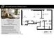 Floor plan showcasing the layout of a one bedroom condo with living spaces and amenities at 1305 4Th St # 201F, Sarasota, FL 34236