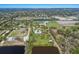 Gorgeous aerial view of an attractive neighborhood featuring bodies of water and various houses at 1408 99Th Nw St, Bradenton, FL 34209