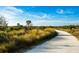 Serene walking path winding through the landscape, leading to the observation tower at 1408 99Th Nw St, Bradenton, FL 34209