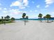 Expansive beach with clear blue water and shaded picnic areas, perfect for Gathering fun at 2181 Harbourside Dr # 1403, Longboat Key, FL 34228