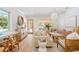 Bright living room featuring stylish furnishings and modern decor at 2189 Hillview St, Sarasota, FL 34239
