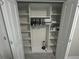 Bedroom walk-in closet with multiple shelves for storage at 22214 Felton Ave, Port Charlotte, FL 33952