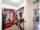 Walk-in closet providing ample storage space at 22378 Peachland Blvd, Port Charlotte, FL 33954