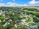 Aerial view of property showcasing its neighborhood setting and easy access to surrounding community at 2559 Wood Oak Dr, Sarasota, FL 34232