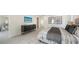 Cozy bedroom with decorative rug, TV, and modern decor at 2590 Floyd St, Sarasota, FL 34239