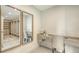 Dressing area showing built-in desks and shelving, plus multiple mirrors at 2590 Floyd St, Sarasota, FL 34239