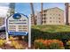 Community sign for Bayshore on the Lake Phase II Condominium, a 55 Plus Community at 3635 Lake Bayshore Dr # J-410, Bradenton, FL 34205