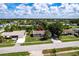Aerial view of the property showcasing its location within a vibrant neighborhood at 7164 Gama Ct, North Port, FL 34287
