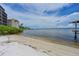 Sandy beach with bay views near the waterfront condos at 1510 1St W Ave # 102, Bradenton, FL 34205