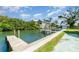 Stunning waterfront property with private dock and lush tropical landscaping at 522 Pine Ave # 8B, Anna Maria, FL 34216