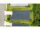 Aerial view of the home showcasing the roof, surrounding yard, and neighborhood at 5927 Maidenstone Way, Palmetto, FL 34221