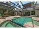 Beautifully screened-in pool area with a spacious patio, perfect for outdoor relaxation and entertainment at 6959 Westchester Cir, Bradenton, FL 34202