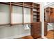 Walk-in closet with custom shelving, drawers, and ample hanging space at 6959 Westchester Cir, Bradenton, FL 34202