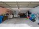 Spacious garage with washer, dryer, storage, and ample room for vehicles and equipment at 1004 68Th Nw St, Bradenton, FL 34209