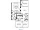 Upper level floor plan highlighting bedrooms, owner's suite, loft, bathrooms, and laundry area at 14312 Crimson Ave, Bradenton, FL 34211