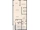Detailed floor plan showcasing the layout of this home, including kitchen, living and bed rooms at 2411 New Haven Cir # 70, Sun City Center, FL 33573