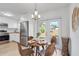 Cozy dining area with access to a patio and modern kitchen at 2802 21St W St, Bradenton, FL 34205