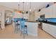 Bright kitchen with stainless steel appliances, sleek granite countertops, and a stylish tiled backsplash at 2875 Grazeland Dr, Sarasota, FL 34240