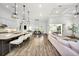 Expansive living space with an open-concept kitchen, living room, and dining area at 3379 Chestertown Loop, Bradenton, FL 34211