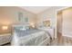 Comfortable bedroom with a soothing color palette and a tranquil ambiance at 3430 77Th W St # 301, Bradenton, FL 34209