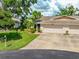 Charming single-story home with a well-maintained lawn, landscaping, and a two-car garage at 3530 Wilkinson Woods Dr # 14, Sarasota, FL 34231