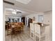 Cozy living space featuring an open layout, dining area, and bright, inviting atmosphere at 4414 Mount Vernon Dr # 1, Bradenton, FL 34210