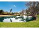 Picturesque pond view with lush greenery and blue skies at 4414 Mount Vernon Dr # 1, Bradenton, FL 34210