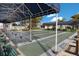 Shaded shuffleboard courts offer a fun outdoor activity for residents and guests at 4414 Mount Vernon Dr # 1, Bradenton, FL 34210