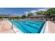 The Landings swimming pool with lane markers at 4761 Pine Harrier Dr, Sarasota, FL 34231