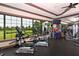 Bright fitness center with elliptical machines and weight equipment for a complete workout at 5104 Benito Ct, Bradenton, FL 34211