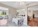 Well-lit kitchen boasts stainless steel appliances, granite countertops, and breakfast nook at 6188 80Th N St # 102, St Petersburg, FL 33709