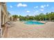 Large community pool with ample seating for residents to enjoy at 7130 Westhill Ct, Lakewood Ranch, FL 34202