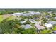 Overhead shot showcases homes near school, blending residential living with convenient access at 7615 4Th Avenue Nw Dr, Bradenton, FL 34209