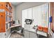 Community office with a desk, computer, printer, and shelving, perfect for residents' administrative needs at 8470 Imperial Cir, Palmetto, FL 34221