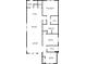 Detailed floor plan of the house, showcasing the layout of rooms and dimensions at 112 17Th E St, Bradenton, FL 34208