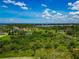 Gorgeous aerial shot of houses nestled within lush landscapes, offering a serene and private living experience at 1230 Bayshore Dr, Terra Ceia, FL 34250