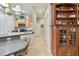 Kitchen with stainless steel appliances and cabinetry, offering lots of storage and meal preparation space at 1415 Millbrook Cir, Bradenton, FL 34212