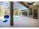 Spacious screened-in pool area with access to the house, perfect for indoor-outdoor living and relaxation at 1508 86Th Nw Ct, Bradenton, FL 34209