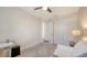 Comfortable bedroom with natural light, closet space, and neutral carpet at 2410 Prospect St, Sarasota, FL 34239