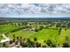 Acreage with a pond and horse facilities from a high vantage point at 3100 Lena Ln, Sarasota, FL 34240