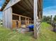 This is an interior view of the horse stalls in the barn on this property at 3100 Lena Ln, Sarasota, FL 34240
